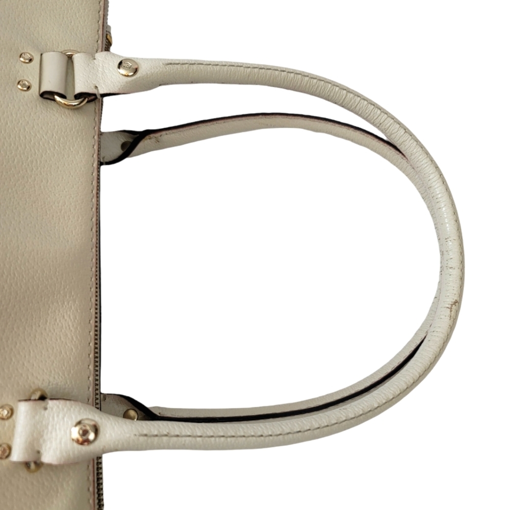 KATE SPADE Porcelain Martine Wellesley Leather Shoulder Bag - Picture 10 of 15